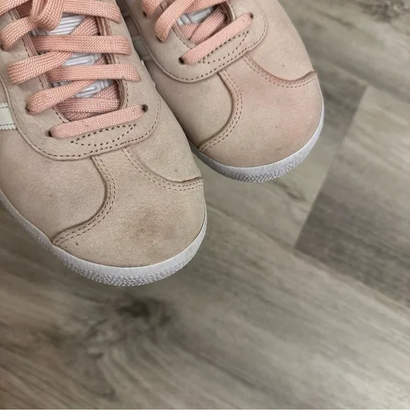 adidas Originals Gazelle pale pink sneakers adidas gazelle sneakers size 7 - Picture 8 of 8